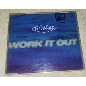 DEF LEPPARD cd WORK IT OUT  w/3 live acoustic tracks